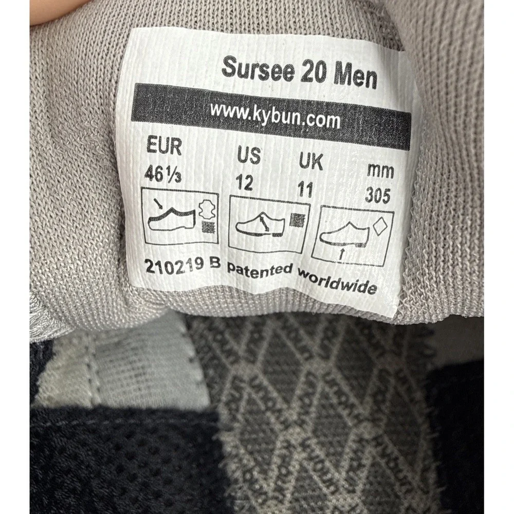 kybun Sursee 20 Men Walking Shoes US 12 EU 46⅓ Swiss Air Cushion Comfort